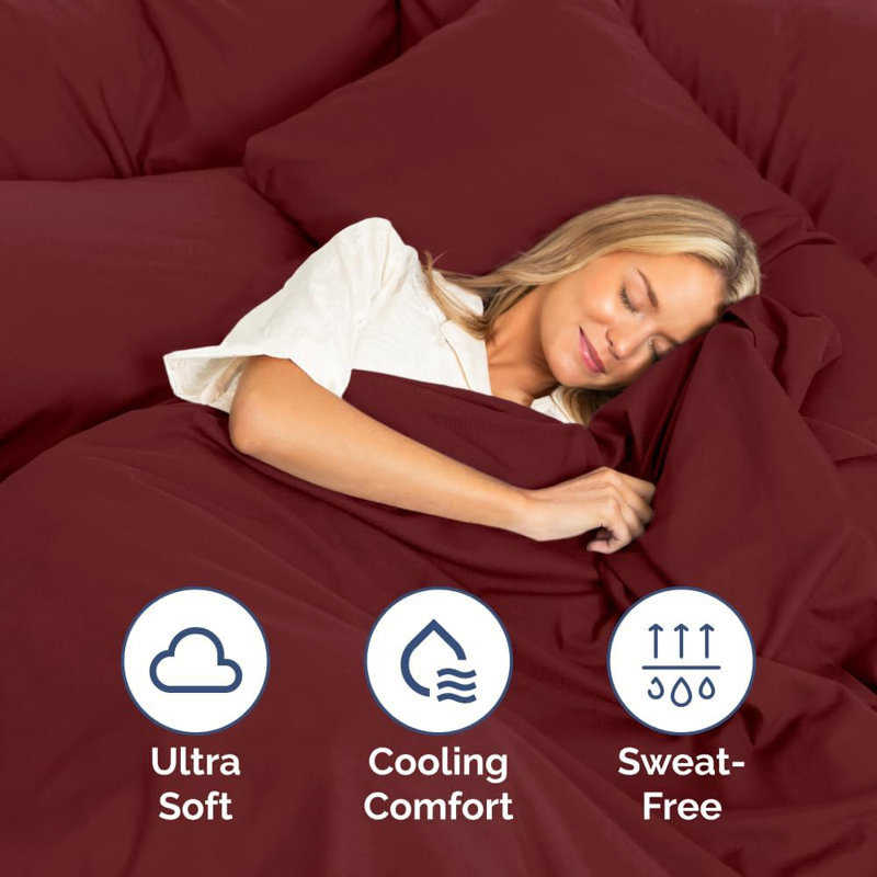 400 Thread Count Cotton Extra Deep Pocket Fitted Sheet - Hotel Luxury Single Fitted Sheet Only - Easily Fits 18" to 24" Mattress
