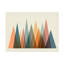 Paysage Mid-Century abstrait montagne-836692320