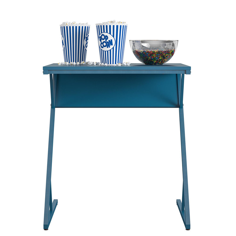 Steel Writing Desk, Blue
