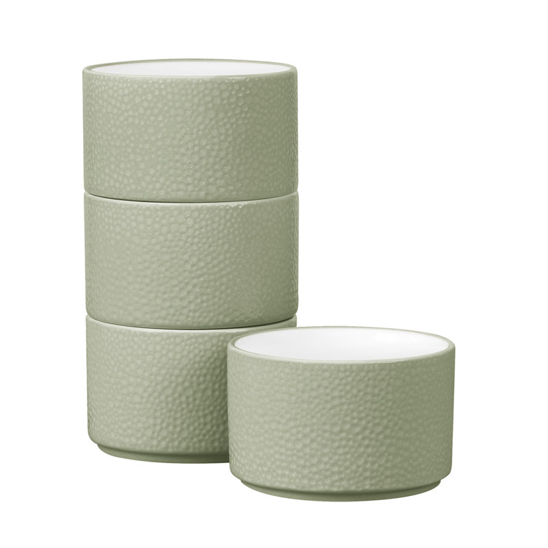 Mini bols en pierre Norortake Colortex, 3-3 / 4 po, 9 oz., Sauge