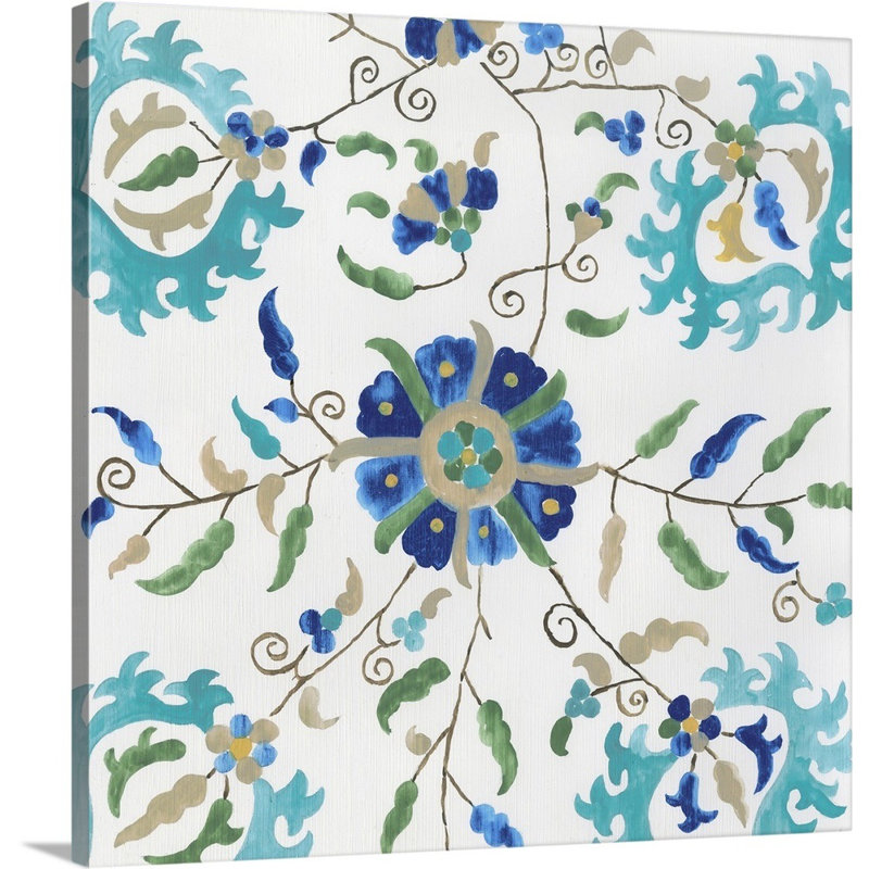 "Jardin de délice II" par Aimee Wilson, reproduction d’art sur toile, Toile tendue, H 20 po x l 20 po x P 1,25 po