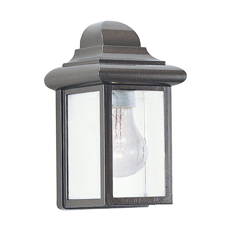 Mullberry Hill One Light Outdoor Wall Lantern from Generation Lighting , Bronze