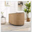Fauteuil demi-tonneau pivotant
