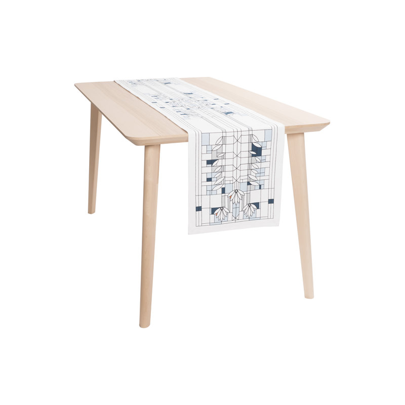 Water Lilies Printed Table Runner