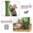 42" Cactus Cat Tree Condo, Multi-Level Tower with Scratching Posts, Perch, Ramp and Hammock for Cats