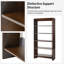 Bibliothèque Cooney Modern H 76 "à 5 tablettes-2079754449