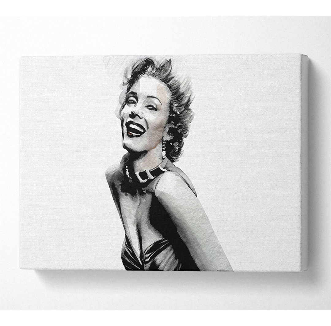 Kunstdruck Marilyn Monroe 4 auf Leinwand