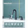 Widespread 2-handle Bathroom Faucet with Drain Assembly