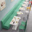 Banc rembourré en simili cuir Monquita