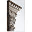 Mobilier de chambre à coucher formel traditionnel traditionnel en chêne vieilli 1pc