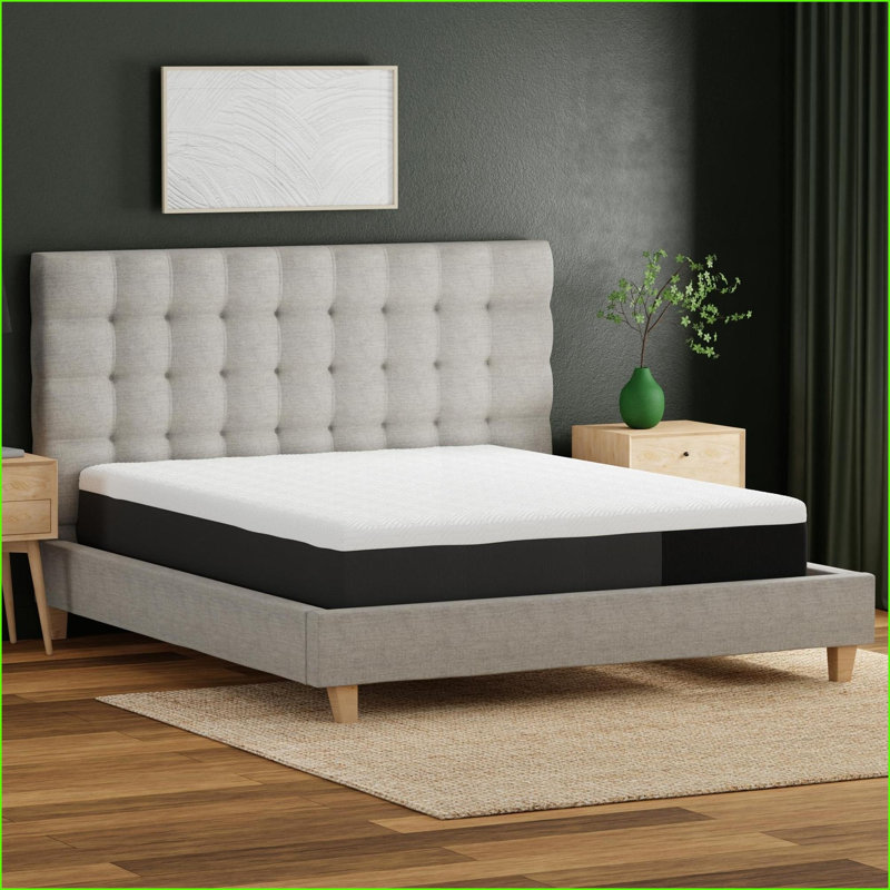 Matelas, matelas rafraîchissant de 10 po en mousse viscoélastique imprégnée de gel | Blanc | Mousse
2Déscription: mise à niveau