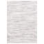 Tapis en polypropylène / polyester tissé à la machine en gris / ivoire-383452463