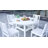  Immie 5 Piece HDPE Outdoor Dining Table Set with Umbrella Hole, Black-756552534