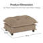 73 repose-pieds en chenille - café clair-337661099