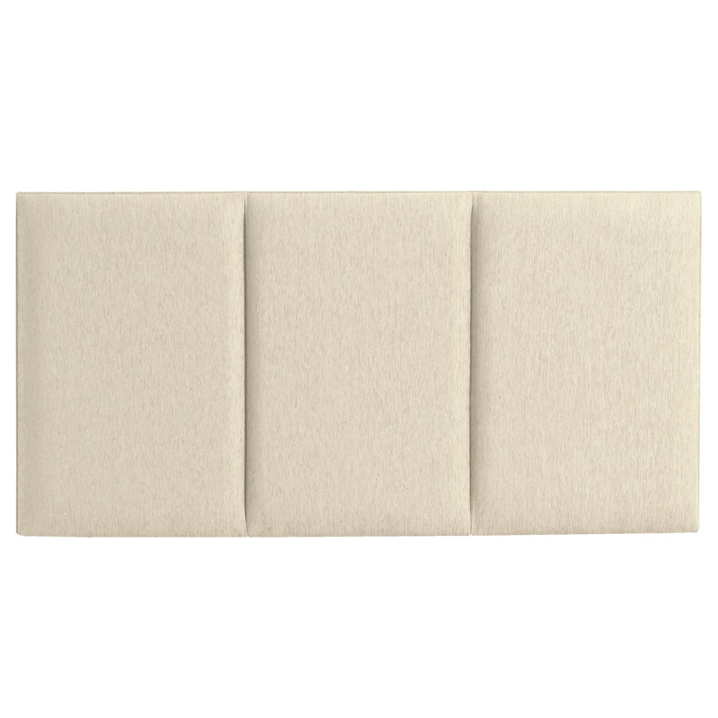 Gretchen Upholstered Headboard, Cream, Single (3')