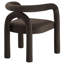 Chaise d'appoint en velours Astrid-107084233