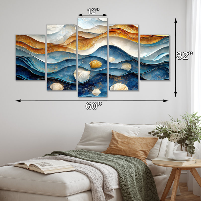 Awaah - décoration murale côtière - art mural nautique