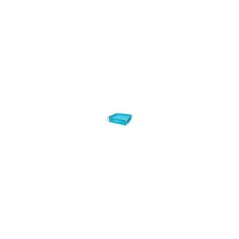 Steel Square Hard Sided Pool 30cm H x 122cm W x 122cm L