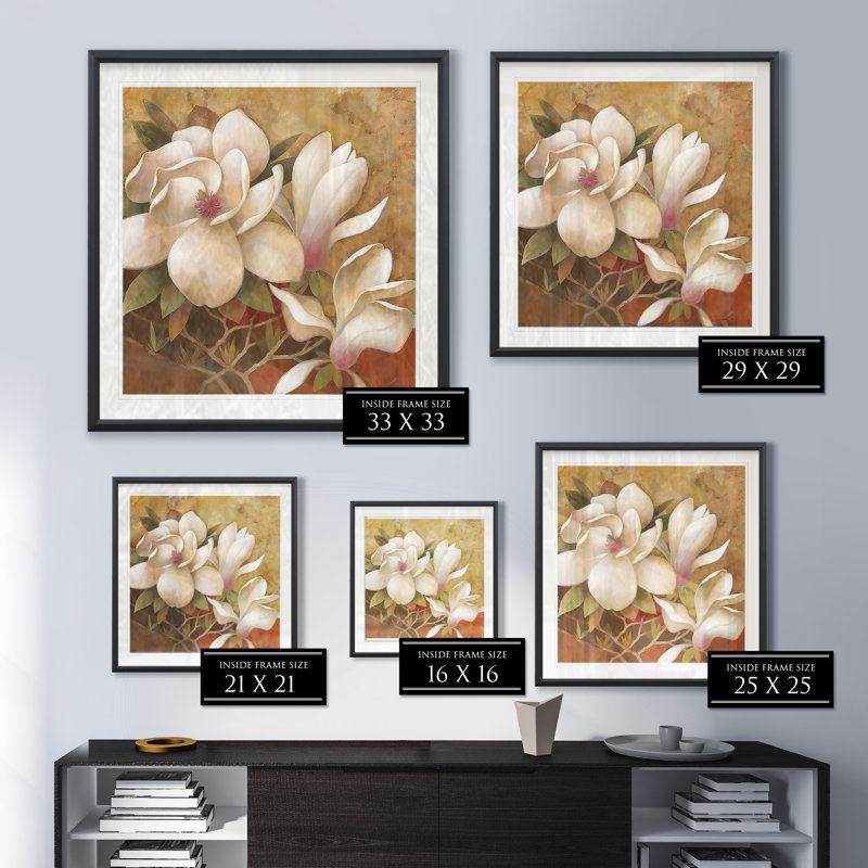 " Sweet Magnolia I ", 26.5" H x 26.5" W x 1.5" D