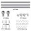 Altadena Adjustable Single Curtain Pole-487488780-487488880