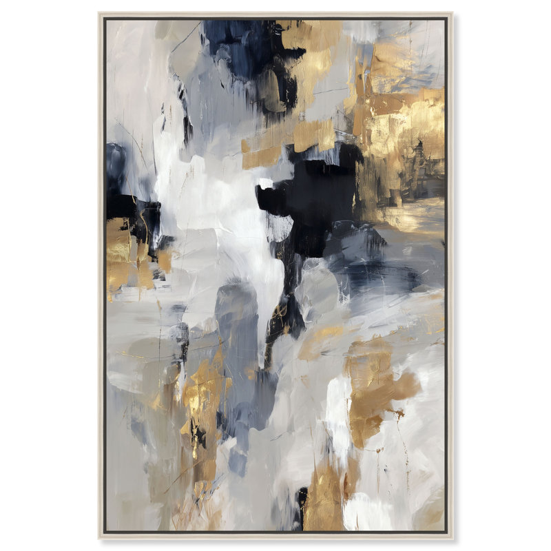 Golden Slumber I, impression sur toile encadrée par Art Remedy, cadre argenté, 24 x 36, H 37 po x l 25 po