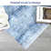 Machine Washable Rugs Ombre Design Non-Slip Low Pile Rubber Backing Modern Floral Area Rug for Living Room Bedroom Kitchen Dining Room and Bedside Decor