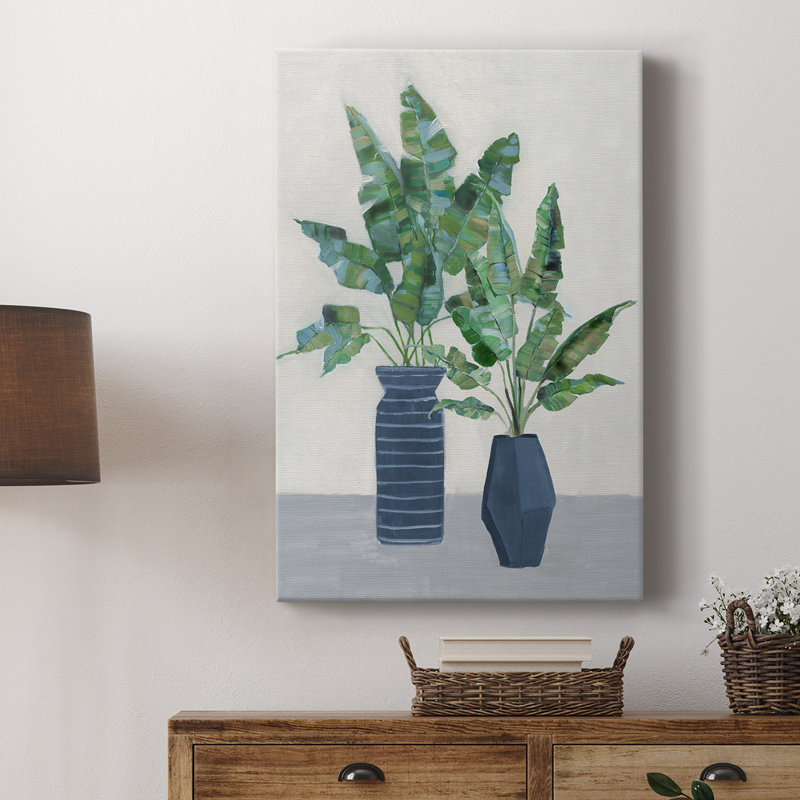 Palmier - galerie Cavas sur mesure, H 18 po x l 12 po
