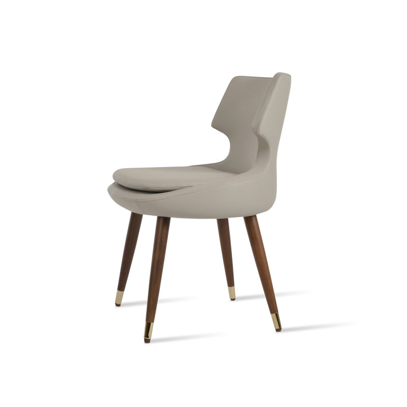 Chaise d'appoint Patara, Gris clair