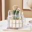 Avard Plastic 5 Compartment Makeup Organizer