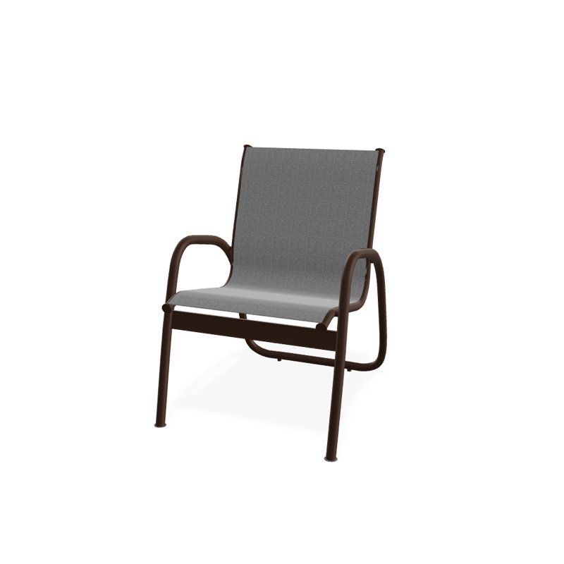 Fauteuil de patio Gardenella, Titane Sunbrella®, Kona texturé