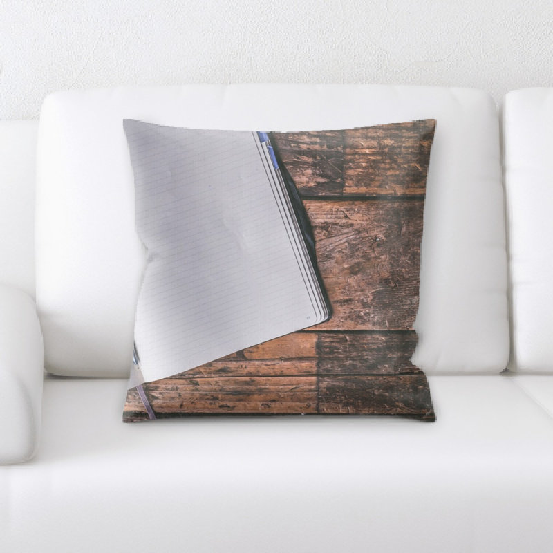 Microsuede Throw Pillow