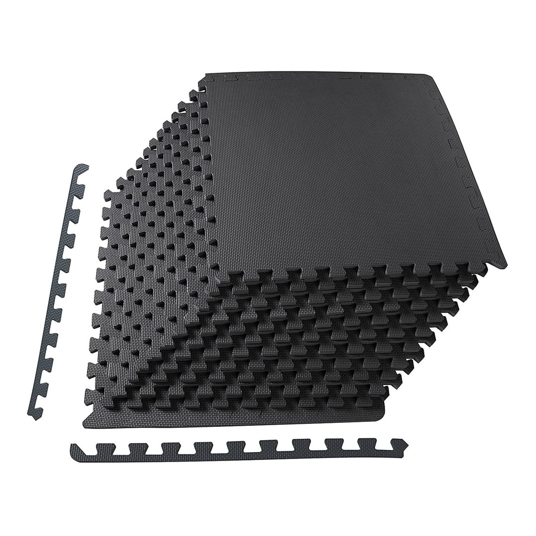 Balancefrom Fitness 48 Sq Ft Interlocking EVA Foam Exercise Mat Tiles BalanceFrom Fitness 