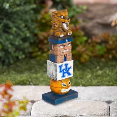 Statue mascotte Tiki Totem intérieur / extérieur 15 po NCAA