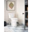 Siège de bidet non électronique 2-Series pour toilettes rondes en blanc