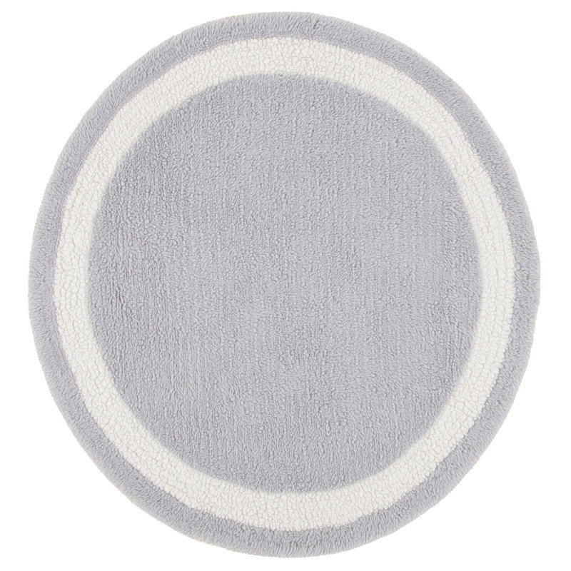 Ailt Hand Tufted New Zealand Wool Machine Washable Rug, Round 3'