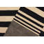 Tapis beige / noir Julieta