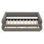 Lit plateforme tapissier intelligent avec tiroirs pratiques et prises USB-2027255156