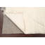 Tapis décoratif en laine noué à la main de conception unique 3 pi 11 po x 6 pi 4 po Ivoire