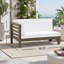 ENSEMBLE BANC ET TABLE DE CAFÉ