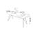Modern Simple Multi-functional Rectangular Desk-1624361660