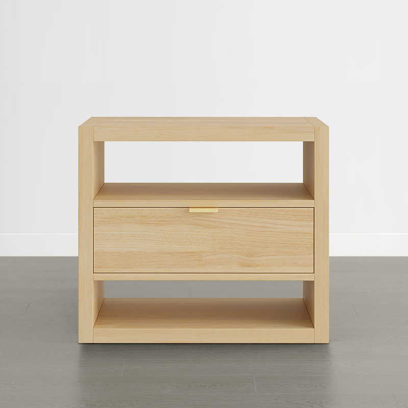 Table de chevet Hanzel, Naturel