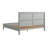 Arden Solid Wood Panel Bed - King, Gray Driftwood-87732041-87732043