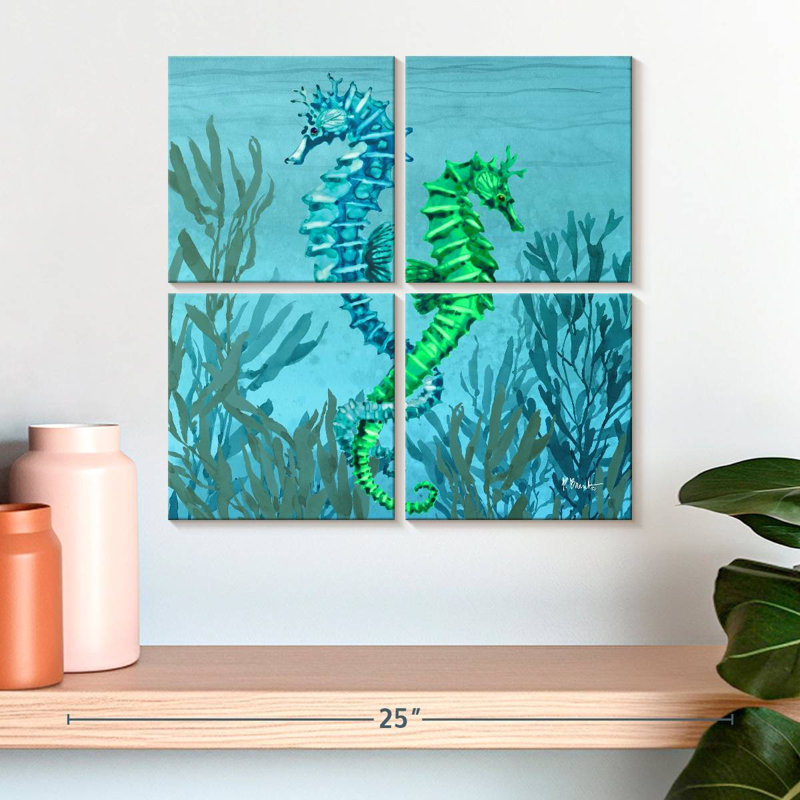 Brampt Tonga Sealife IV, 18" H x 18" W