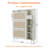 Versatile Bohemian Shoe Cabinet with Multiple Storage Options for Hallways-802795765