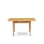 L'ensemble de table de salle à manger 3 pièces contient une table de salle à manger rectangulaire avec Dropleaf et 2 chaises parsons en tissu Gotham foncé en lin, chêne-106903570-106903571-109973552