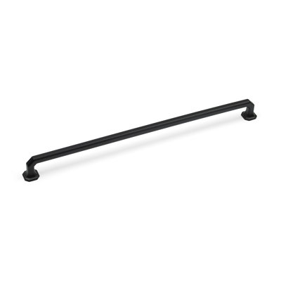Matt Black Octagon Handles & Coordinating Knob