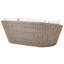 Carletta 227cm Wide Curved Wood Patio Daybed