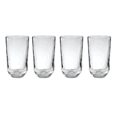 Lenox Homespun Clear Tall Tumbler - Set Of 4