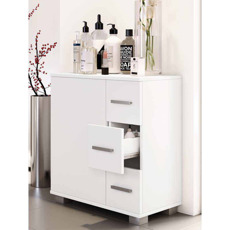 Sayaan Bathroom Cabinet, White