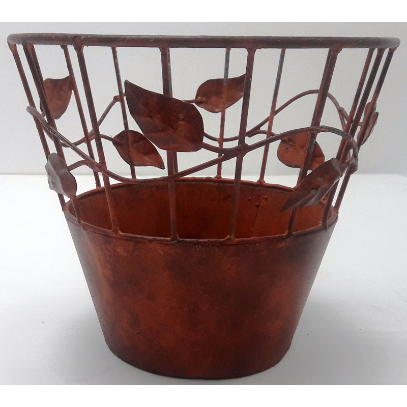 Mccullar Handmade Metal Pot Planter